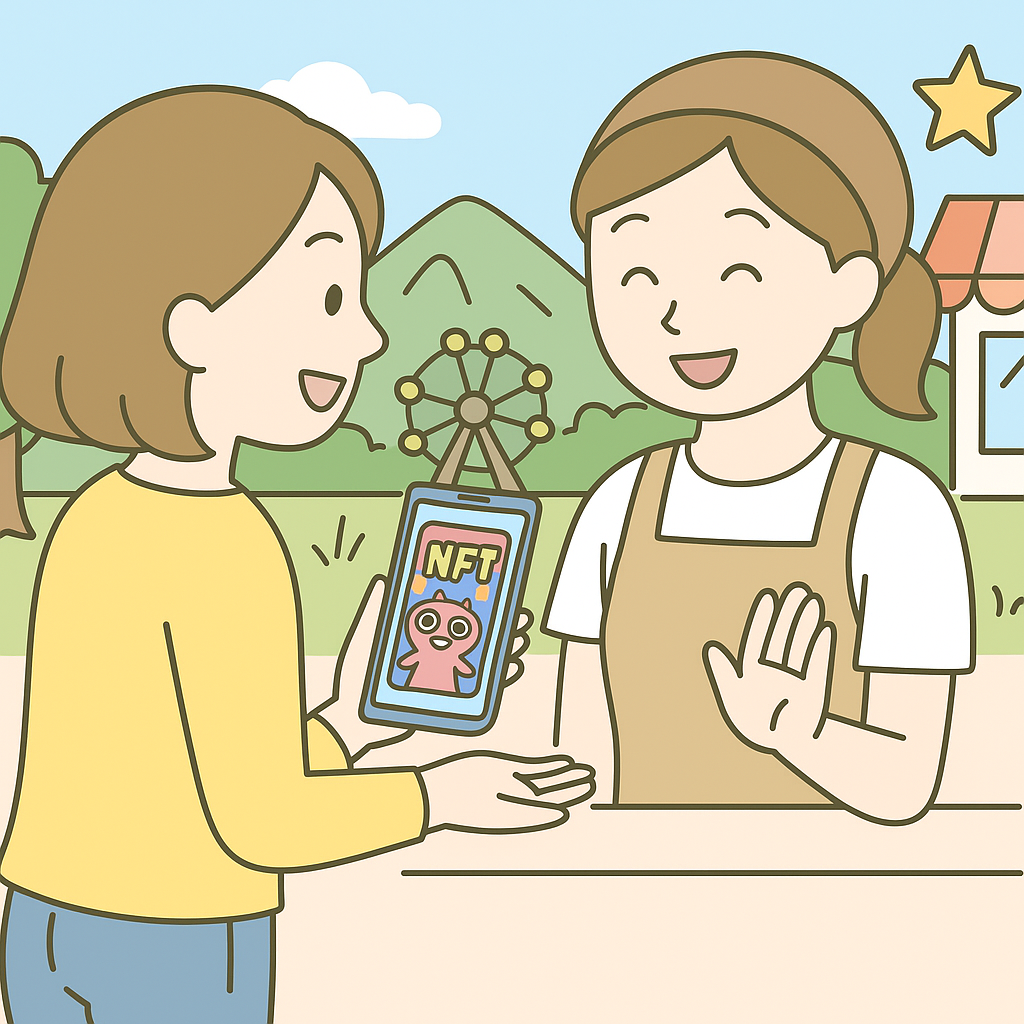 ふるさと納税NFT導入のイメージ|地域活性化